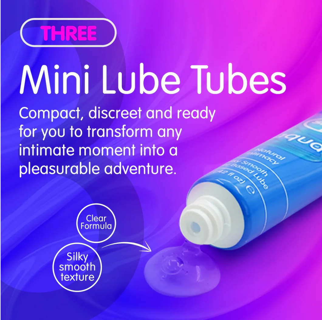 Skins «Vital Lubes» 3 x 12ml verschiedene Sorten Gleitgel - Sortiment zum Probieren (8)